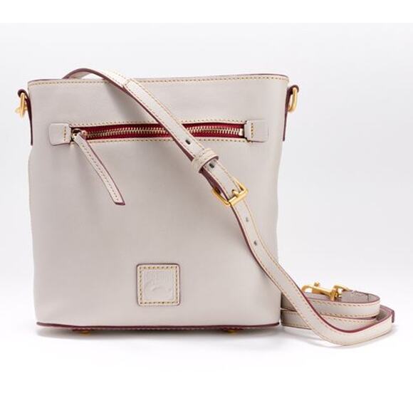 Dooney & Bourke Florentine Zip Crossbody Handbags Ecru